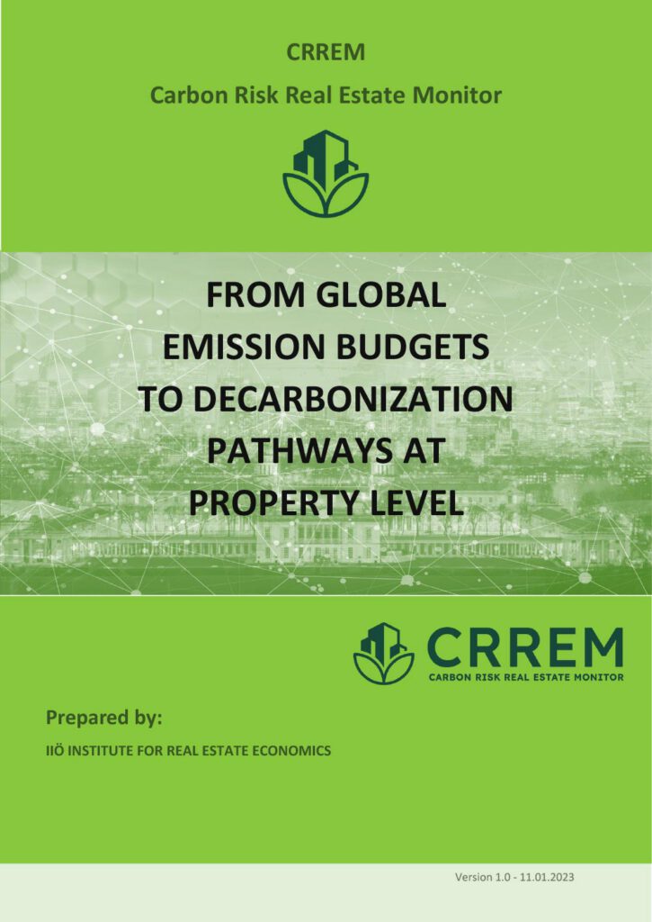 From Global Emission Budgets to Decarbonization Pathways at Property Level